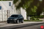 Volkswagen Tiguan R-Line on Vossen Wheels (CV10) 2019 года